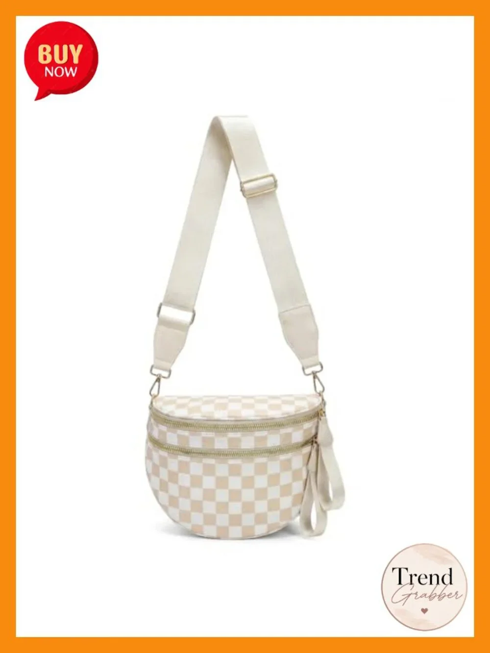 3-in-1 Vegan Leather Bucket Bag Set with Coin Purse and Charm